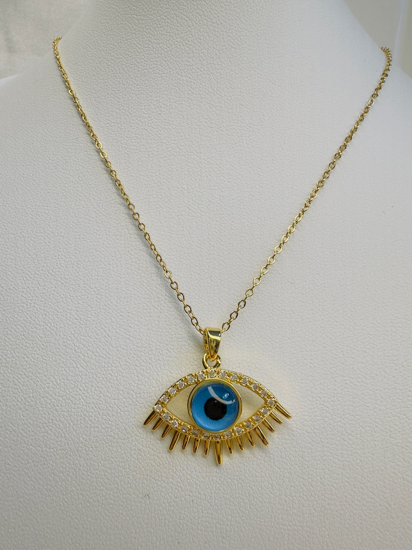 Necklaces protective eyes